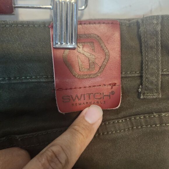 Men's Switch Remarkable Green Zip-Off Pants, Size 40 X 32 - Picture 3 of 5